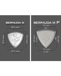 ChickenPicks try-out set Bermuda III 4 guitar picks