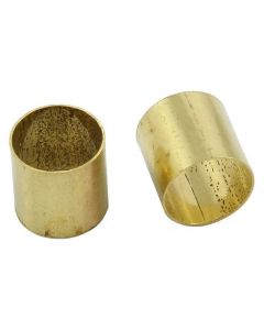 Allparts brass pot sleeves, 5pcs