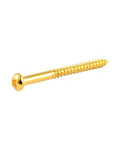 Allparts bass pickup screws, gold, 8pcs