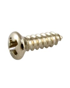 Allparts Gibson® size pickguard screws, nickel, 20pcs