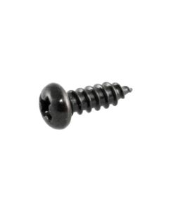 Allparts truss rod cover screws, black, 8pcs