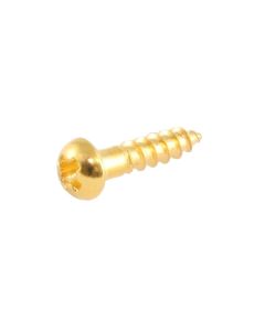 Allparts small tuner screws, gold, 16pcs