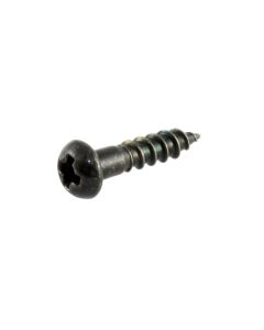 Allparts small tuner screws, black, 16pcs