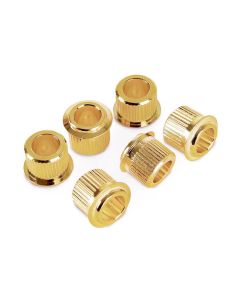 Hosco Japan conversion bushings,10,2mm diameter, gold, round top, 6 pcs