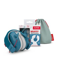 Alpine Hearing Protection Muffy Kids oorkappen voor kinderen, blauw