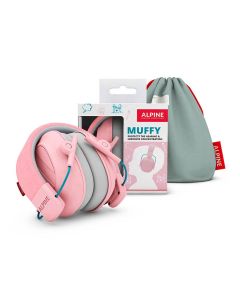 Alpine Hearing Protection Muffy Kids oorkappen voor kinderen, roze