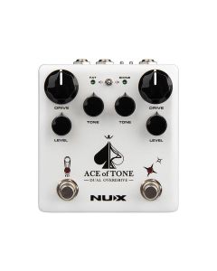 NUX Verdugo Series analoog dubbel-effectpedaal overdrive ACE OF TONE