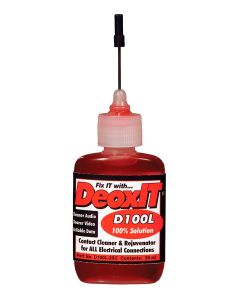 Boston CAIG DeoxIT D100L needle dispenser, 100% solution, 25ml