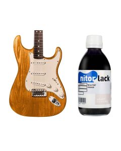 NitorLACK NitorTINT dye orange for electric and classical/flamenco guitar - 250ml bottle