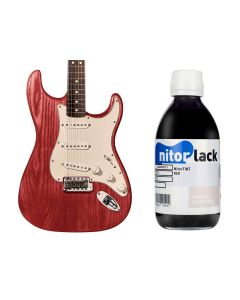 NitorLACK NitorTINT dye red/cherry for electric and classical/flamenco guitar - 250ml bottle