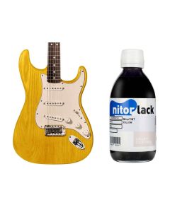 NitorLACK NitorTINT dye yellow for electric and classical/flamenco guitar - 250ml bottle