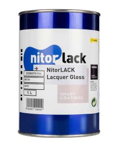 NitorLACK nitrocellulose paint gloss clear - 1000ml can