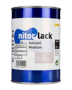 NitorLACK nitrocellulose paint solvent medium - 1000ml can