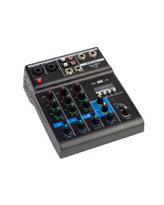 Boston mixing console 2 mono  2 stereo inputs, USB player, audio interface, 48V phantom power, delay