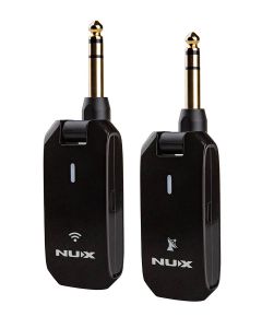 NUX Wireless 5.8 GHz wireless system for guitar, jack plug transmitter and receiver