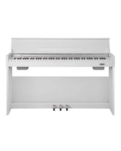 NUX compact digital home piano, 88 keys graded hammer action, 2 x 10 watt, white