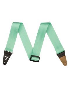 Fender 2" Am Pro seat belt strap, mystic surf green