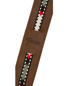 Fender Paramount acoustic leather strap, brown