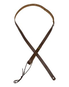 Fender Paramount mandolin leather strap, brown