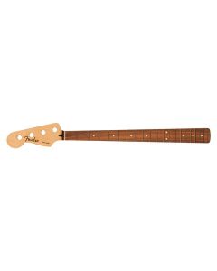 Fender Genuine Replacement Part Player Series Jazz Bass® LH neck, 20 medium jumbo frets, pau ferro, 9.5", modern "c"