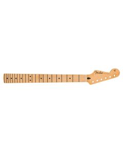 Fender Genuine Replacement Part Player Series Stratocaster® reverse headstock neck, 22 medium jumbo frets, maple, 9.5", modern c