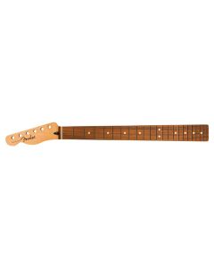 Fender Genuine Replacement Part Player Series Telecaster® LH neck, 22 medium jumbo frets, pau ferro, 9.5", modern "c"