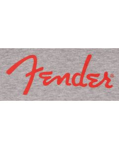 Fender Clothing T-Shirts spaghetti logo l/s t-shirt, heather gray, L