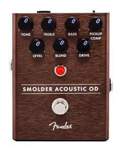 Fender Smolder Acoustic Overdrive, effects pedal for acoustic guitar