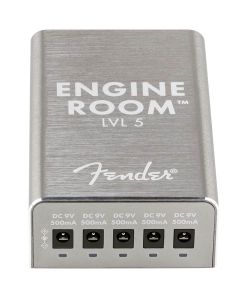 Fender Engine Room LVL5, effects pedal power supply , 5x 9V DC 500 mA isolated outputs, 230V EUR