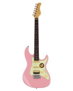 Sire Guitars S3 Series Larry Carlton electric guitar S-style pink