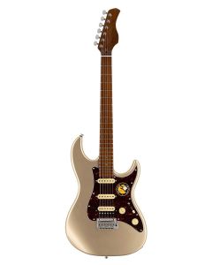 Sire Guitars S7 Vintage Series Larry Carlton electric guitar S-style champagne gold metallic