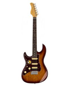 Sire Guitars S3 Series Larry Carlton lefty electric guitar S-style tobacco sunburst