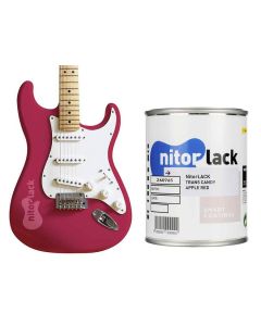 NitorLACK nitrocellulose paint trans candy apple red - 500ml can