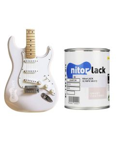 NitorLACK nitrocellulose paint olympic white - 500ml can