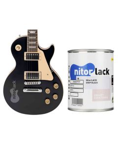 NitorLACK nitrocellulose paint deep black - 500ml can