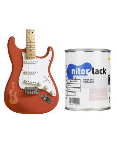 NitorLACK nitrocellulose paint fiesta red - 500ml can