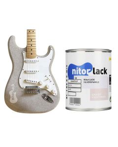 NitorLACK nitrocellulose paint silversparkle - 500ml can