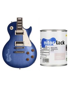 NitorLACK nitrocellulose paint translucent blue - 500ml can