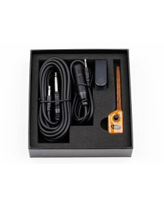 KNA Pickups acoustic guitar piezo pickup system, with volume control and 1/8" to 1/4" cable