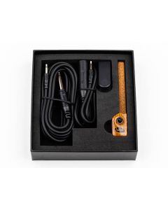 KNA Pickups classical guitar piezo pickup system, with volume control and 1/8" to 1/4" cable