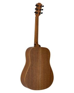 Bromo Tahoma Series dreadnought guitar with solid spruce top, amara ebony fb, natural