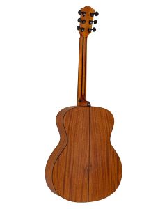 Bromo Tahoma Series auditorium guitar with solid mahogany top, amara ebony fb, natural