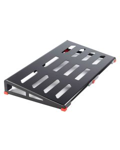 SX aluminum alloy pedal board, 80x41x9cm, with heavy duty bag