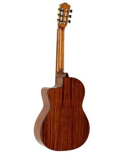 Salvador Student Series classic guitar cedar  sapele, glossy finish - with cutaway and Fishman Clasica II