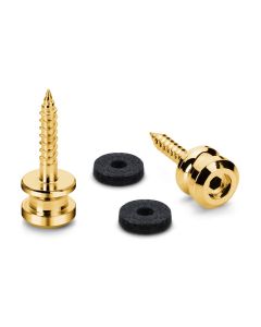 Schaller S-Locks strap button set M (thread length 22mm), gold