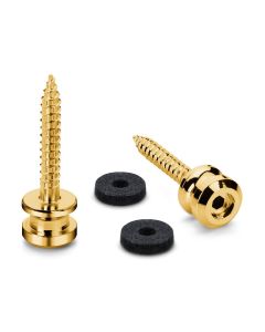 Schaller S-Locks strap button set L (thread length 27mm), gold