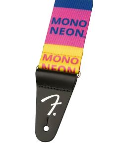 Fender Mononeon logo guitar strap multi