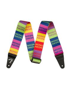 Fender Mononeon logo guitar strap multi