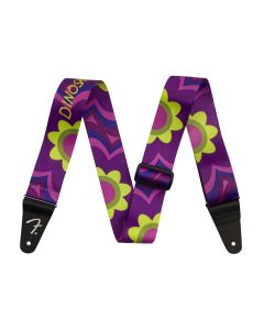 Fender J. Mascis guitar strap Magenta Flower