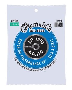 Martin Superior Performance SP 80/20 string set silk & steel phosphor bronze, custom 0115-014-023-028-038-047